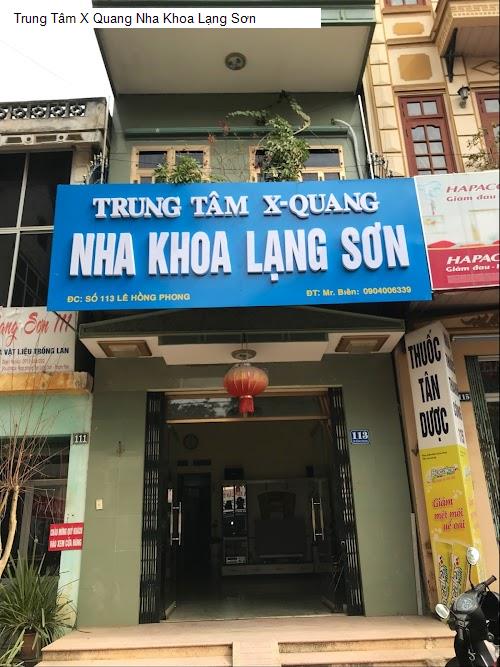 Hình ảnh Trung Tâm X Quang Nha Khoa Lạng Sơn